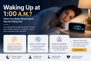 Infographic showing what happens when anyone wakeup at 10 AM